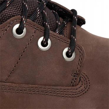 TIMBERLAND MENS WATERPROOF MID LACE BOOT - DARK BROWN